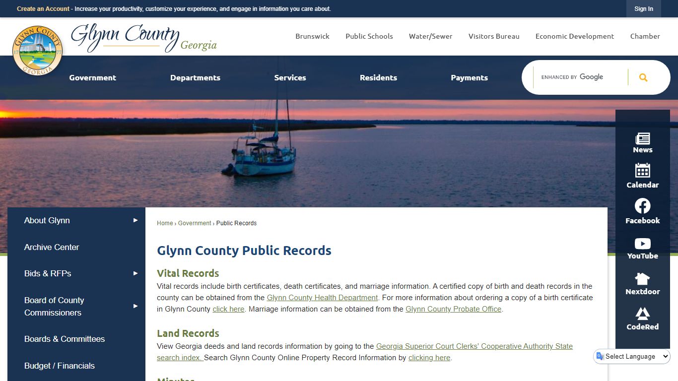 Glynn County Public Records