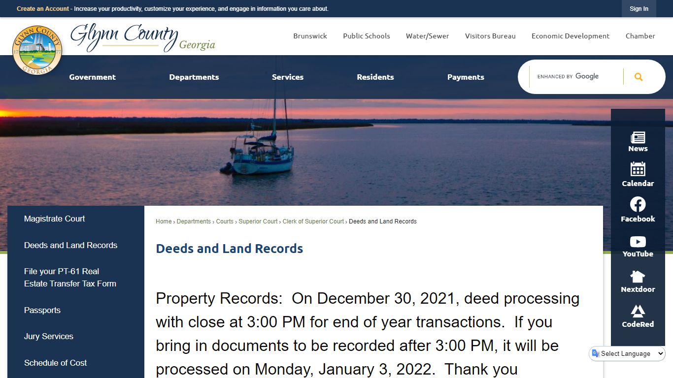 Deeds and Land Records | Glynn County, GA - Official Website